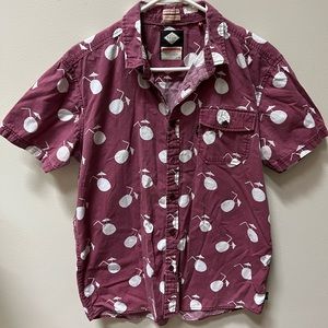 T.C.S.S. short sleeved button down shirt